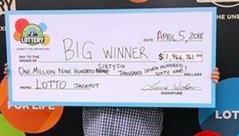Man Didn't Realize He Won Nearly $2 Million Lottery Until 5 Months Later